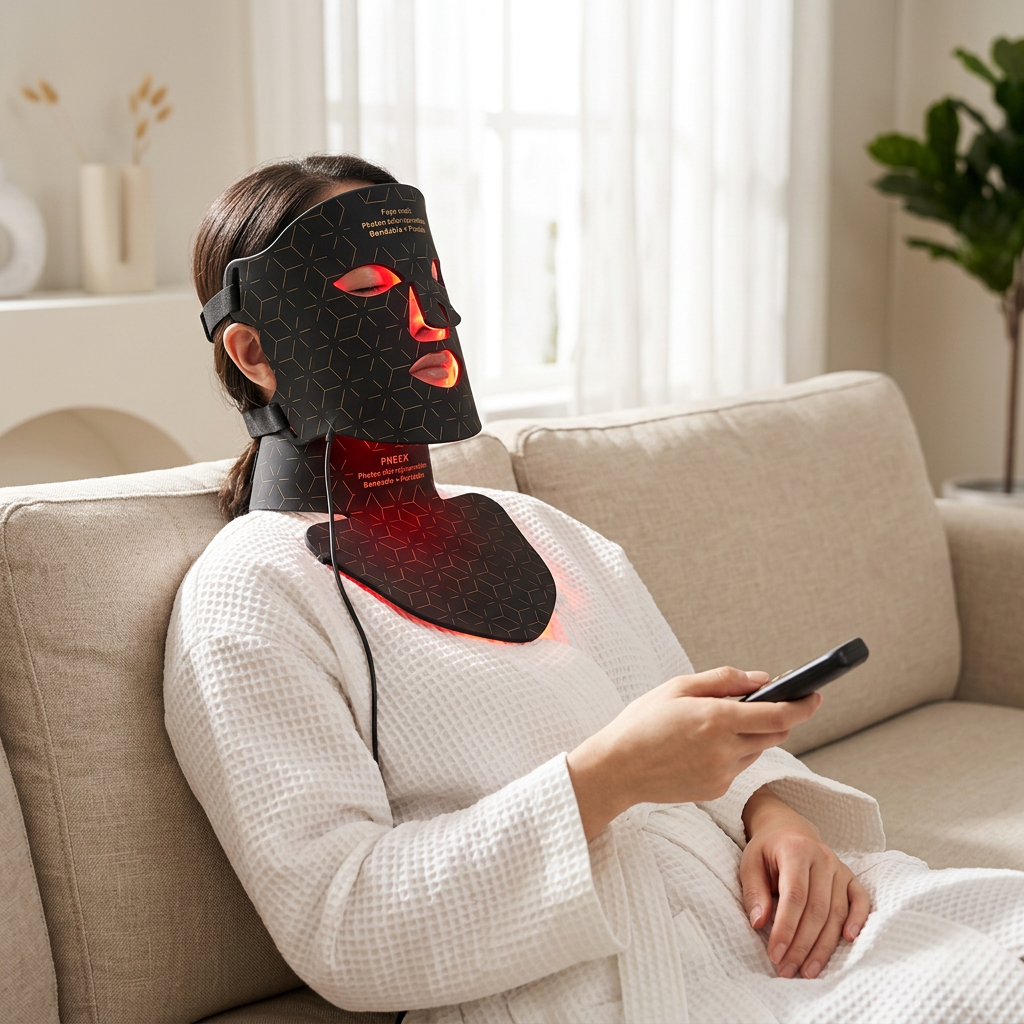 4-Color LED Facial Mask