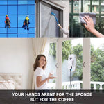 Automatic Window Cleaning Robot – Smart Glass Cleaner with Water Spray