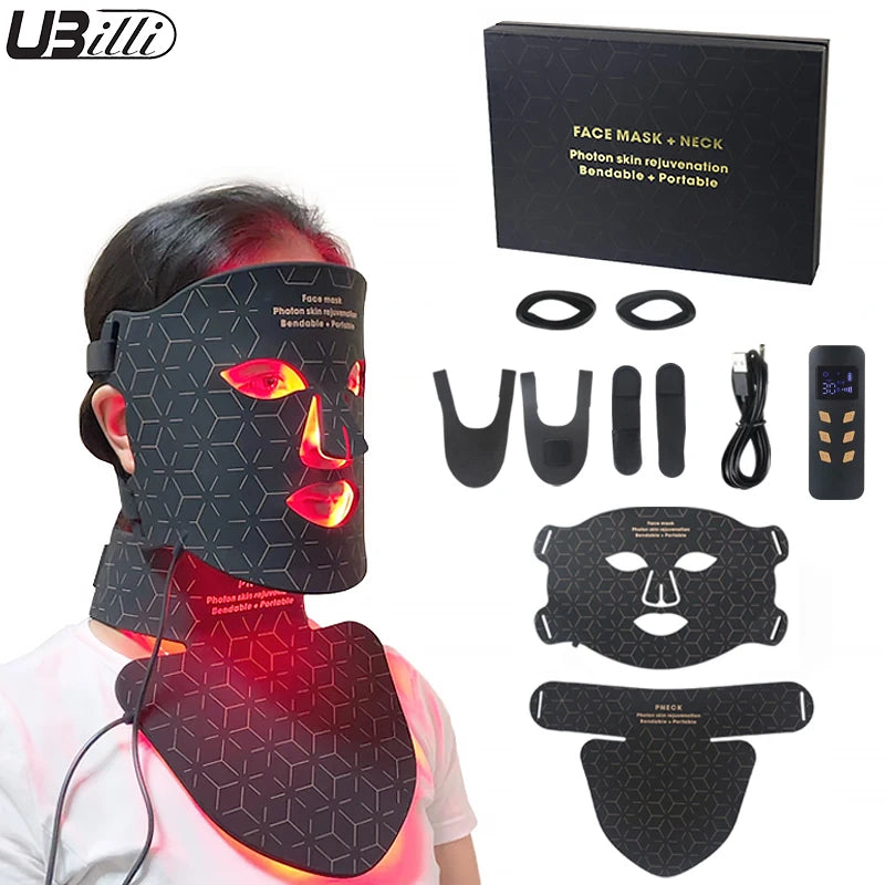 4-Color LED Facial Mask
